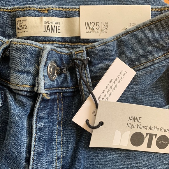 TOPSHOP “JAMIE” RIPPED SKINNY JEANS - Picture 4 of 4